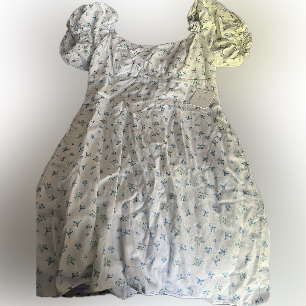 Altar’d State Floral Puff Sleeve Dress